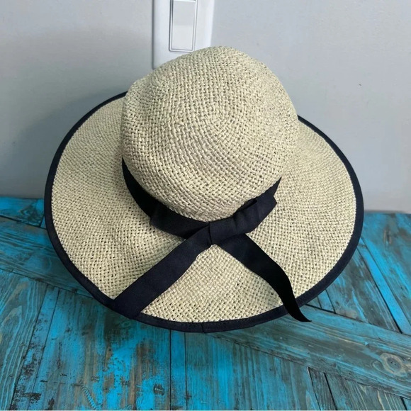 Anthropologie Pins & Needles Straw Hat - Picture 7 of 8